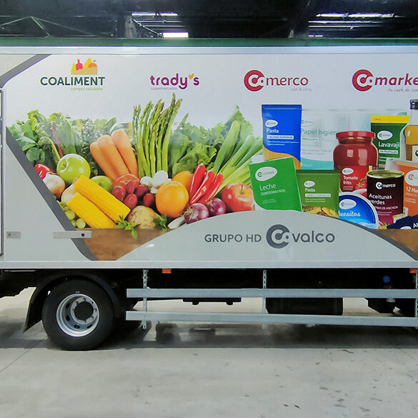 Rotulación camion co-aliment