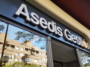 Letras corpóreas Asedis Gestion