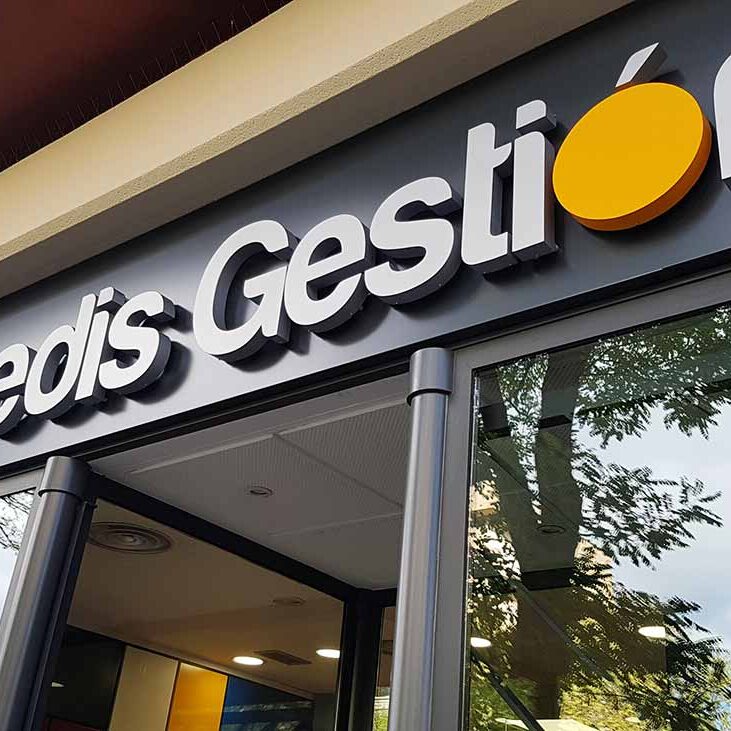 Letras corpóreas Asedis Gestion Letras corpóreas Asedis Gestion