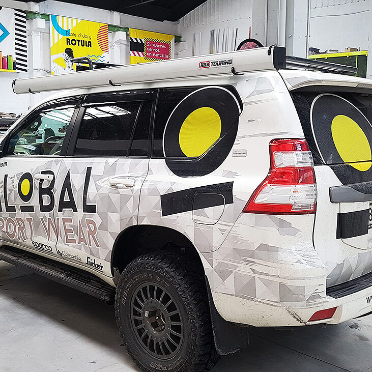 Rotulación vehículo Global Sportwear