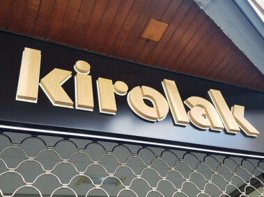 Letras corpóreas KIROLAK