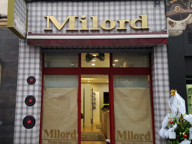 Letras corpóreas MIlord