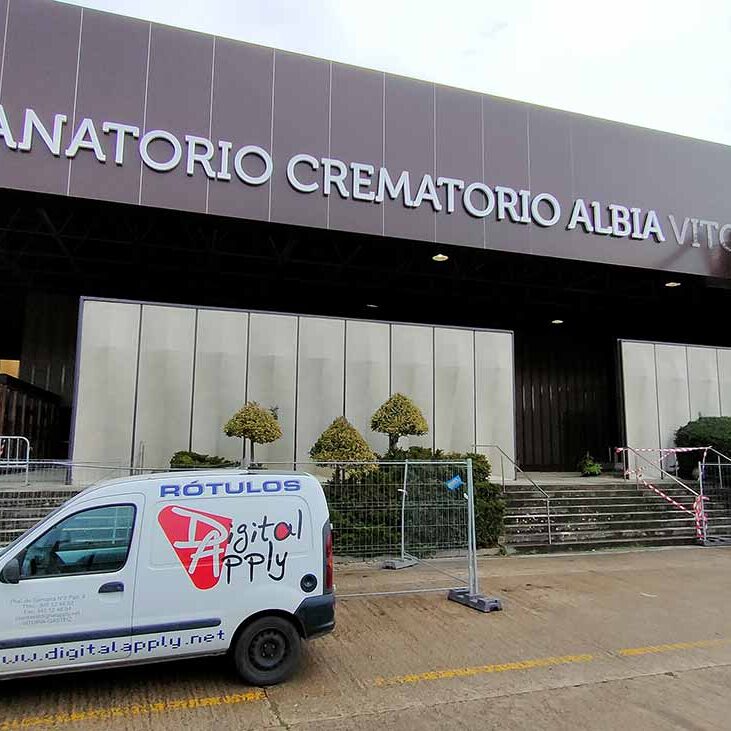 Letras corpóreas Albia Letras corpóreas Albia