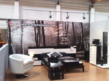 Vinilo pared dormitorio cuarzos esotéricos - Rotula2 Empresa de rotulación  y marketing en Madrid