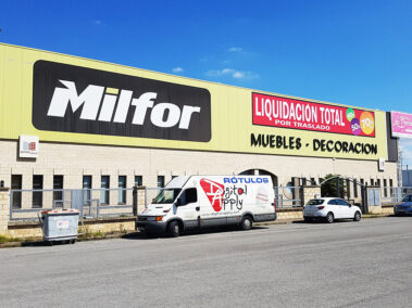Rotulación gran formato MILFOR