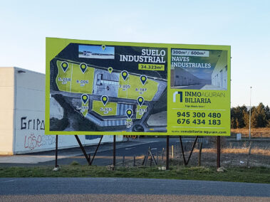Rotulación gran formato Vallas Publicitarias